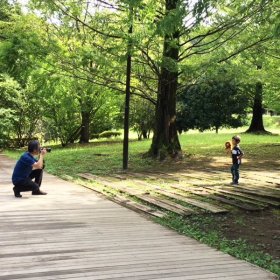 撮影の様子